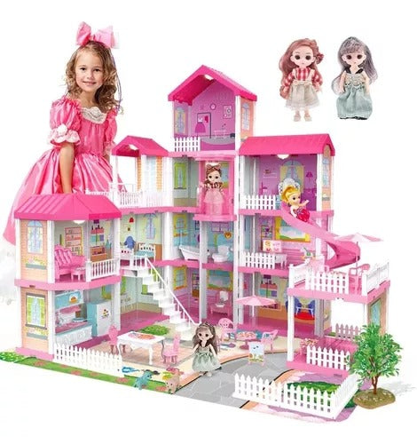 Casa De Muñecas Infantil Grande